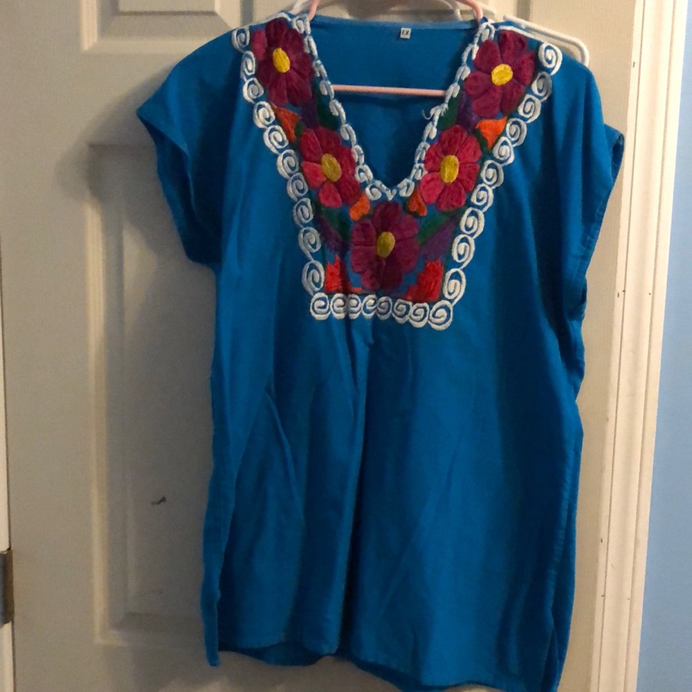 Mexican floral top